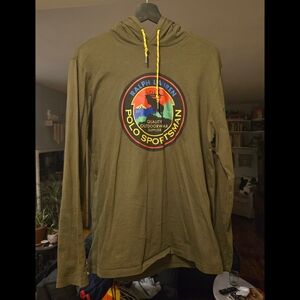 Ralph Lauren Polo Sportsman Green Hoodie